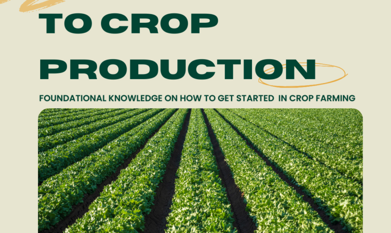 INTRODUCTION TO CROP CULTIVATION IN NIGERIA